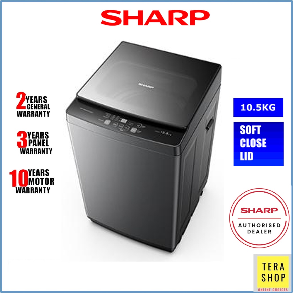 sharp 10.5 kg washing machine