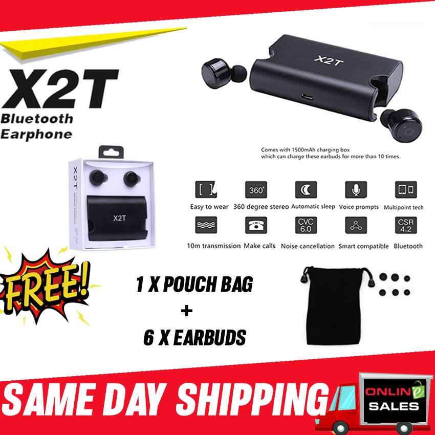 X2t earphone online