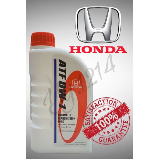 ORI HONDA DW1 AUTO OIL 1L CRV ACCORD CIVIC CITY JAZZ FREED STREAM