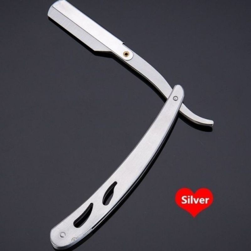 Pisau Cukur Rambut Pencukur Folding Shaving Razor Barber Salon Gunting ...