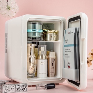 Buy Wholesale China 6l Portable Fridge Small Refrigerator Ac Dc12v For  Cosmetic Skin Care Make Up Makeup Mini Fridge & Mini Fridge at USD 19.5