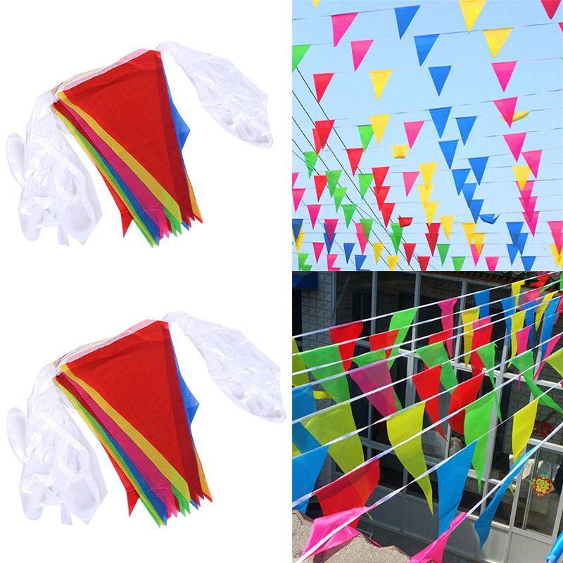 Plastic triangle clearance flags