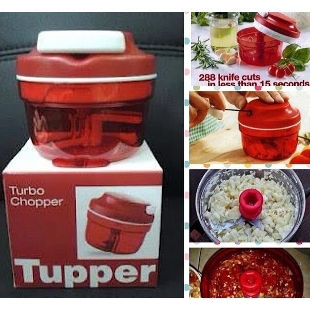 TUPPERWARE Turbo Chopper (Ready Stock)