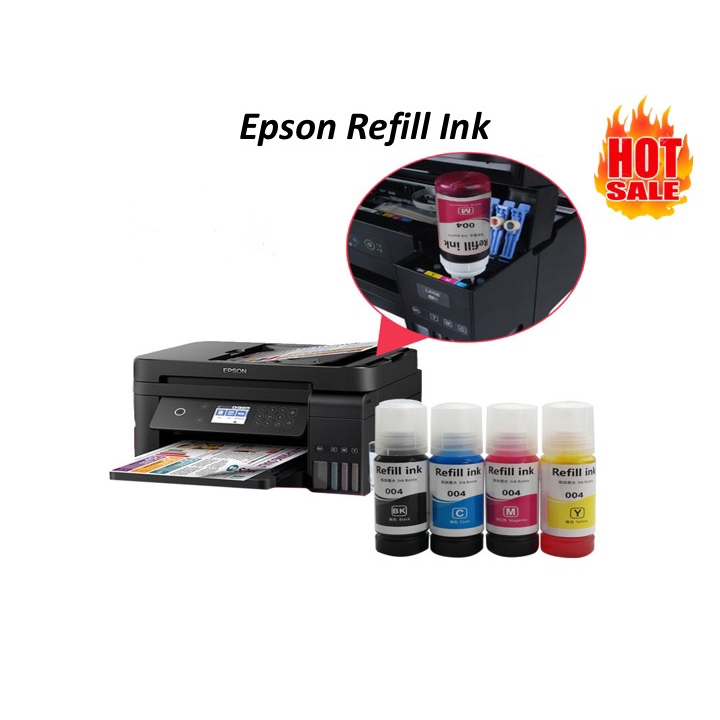 🌈Epson L655, L605, L565, L455, L382, L386, L1455, L120 Series Refill