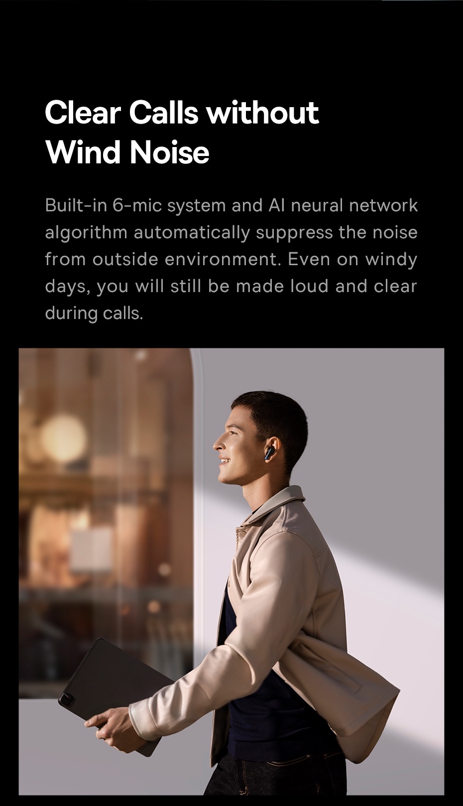 Baseus ANC Storm1 True Wireless Earphones | Shopee Malaysia
