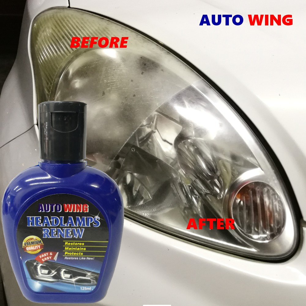 Headlamp polish deals