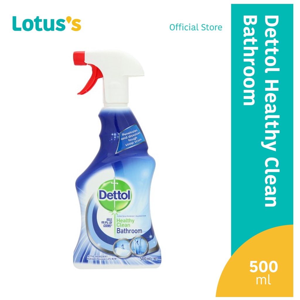 Dettol Healthy Clean Bathroom 500ml Shopee Malaysia