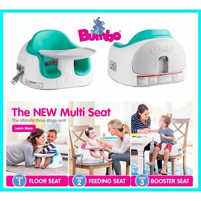 Bumbo multi outlet seat aqua