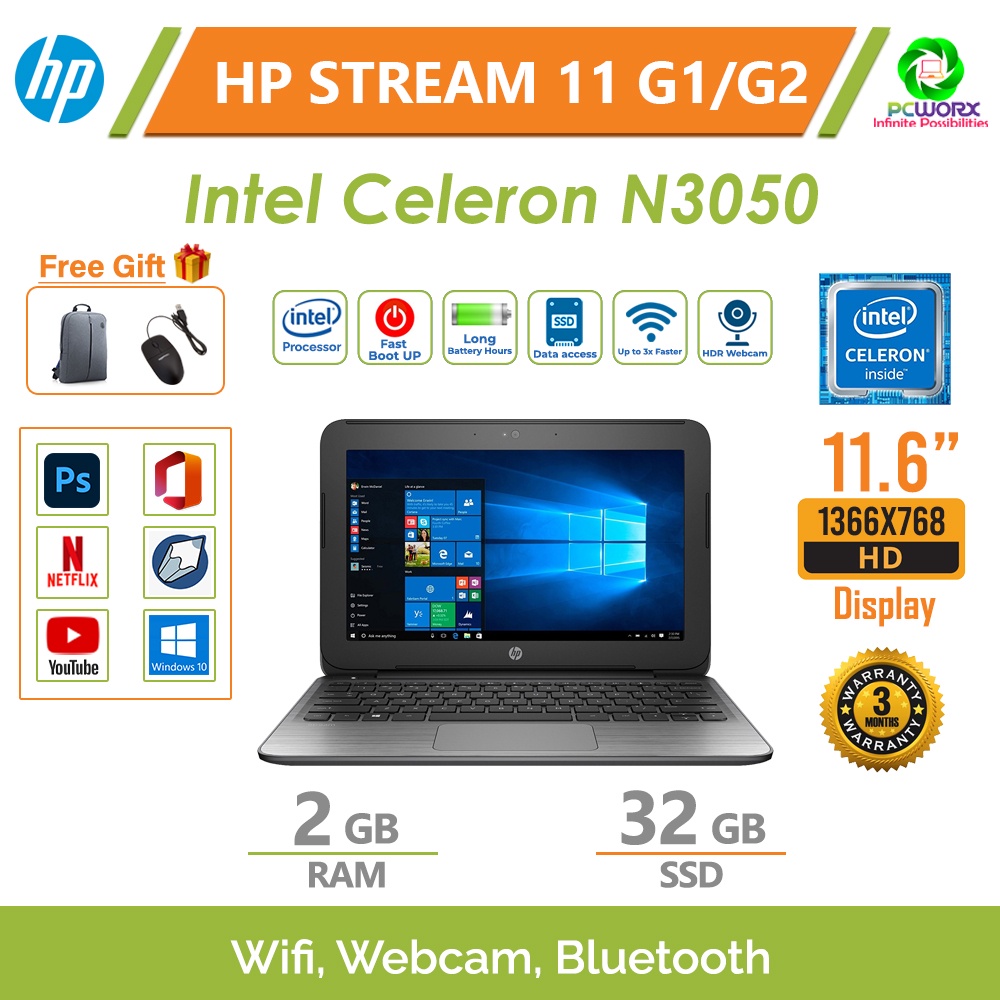 Hp on sale stream boot