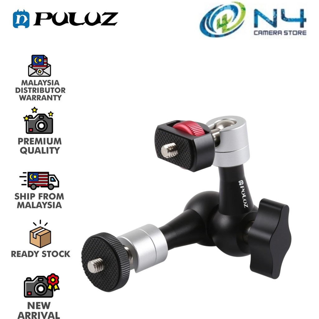 Puluz PU3529 Aluminium Alloy Adjustable Articulating Friction Magic Arm