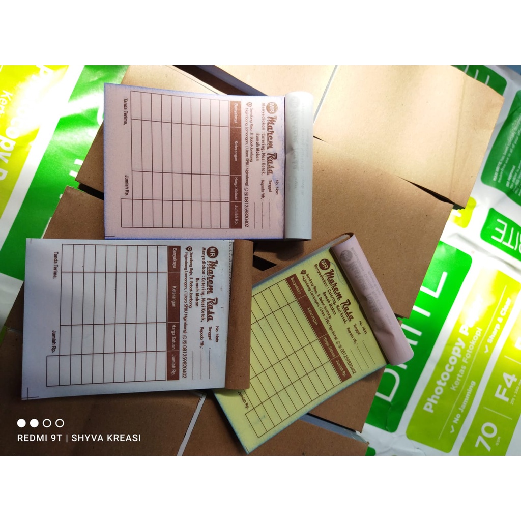 PRINT NOTE 1 RIM 1 PLY/ 2PLY/ 3PLY/ (CUSTOM FOR COMPARTMENTS, SHOPS ...