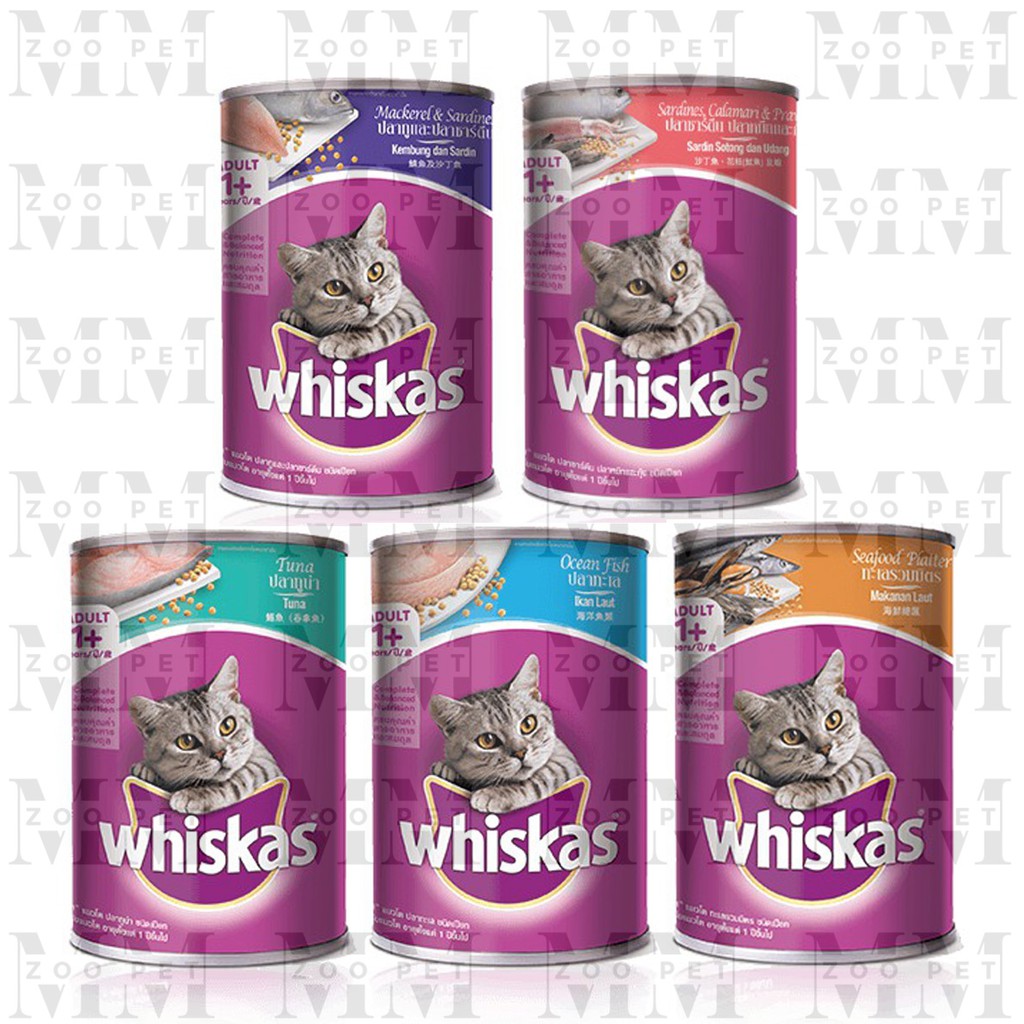 Mix Flavors Whiskas Cat Food Can Food Cat Can Makanan