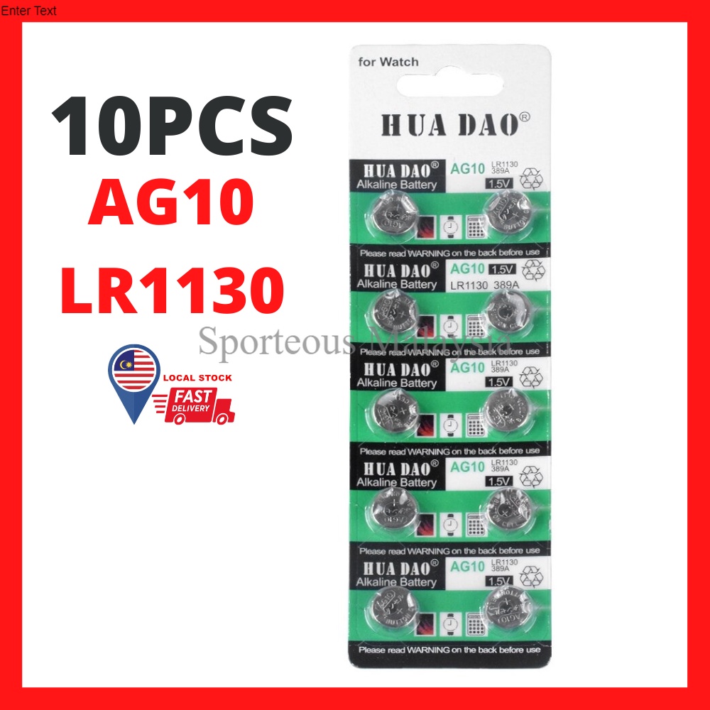 LR1130 AG10 Batteria Pila A Bottone Alcalina 1.5V 40 Pezzi - Foto 9