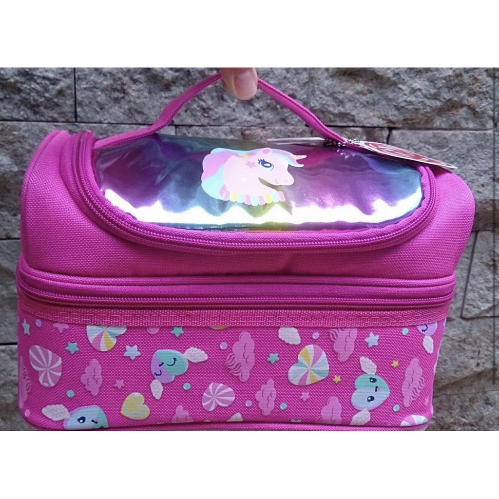 Smiggle unicorn best sale lunch bag