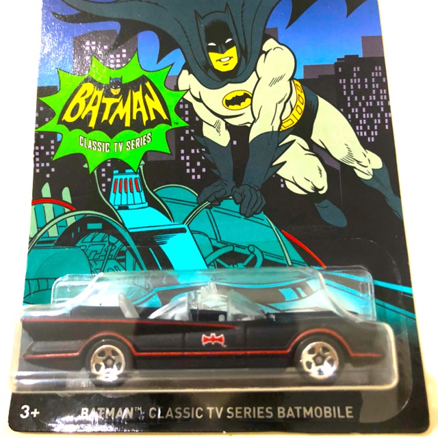 Hot Wheels 1/64 Batmobile Batman Classic TV Series 2023 - Édition #1/5 - Neuf En Boîte - Voiture Rouge