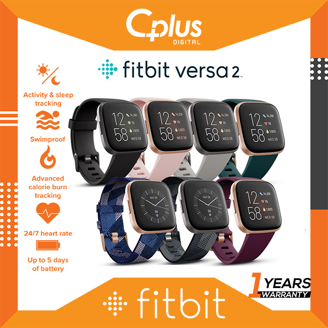 Can you swim with the fitbit versa 2 hot sale