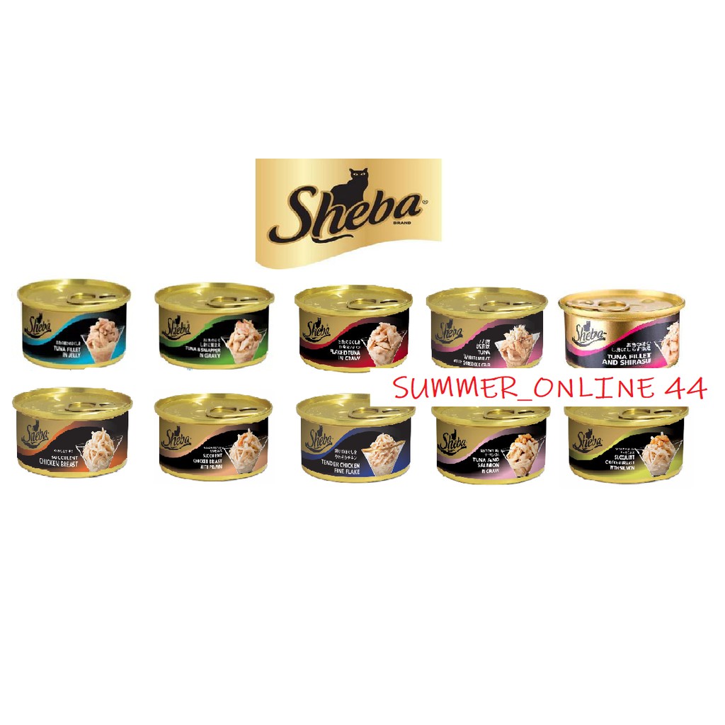 Sheba Canned Cat Food 85g Shopee Malaysia