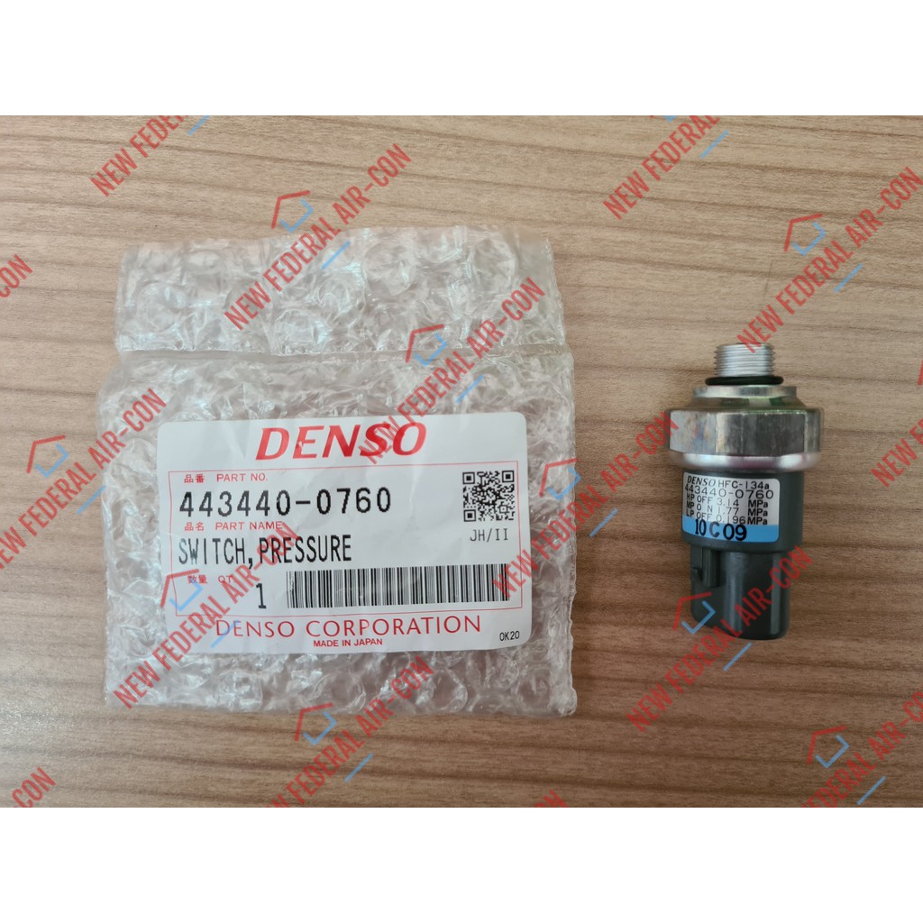 thumbnail image 2 of Genuine Subaru High Pressure A/C Switch 443440-0760 – OEM Pre-Owned Tested 2 of 6