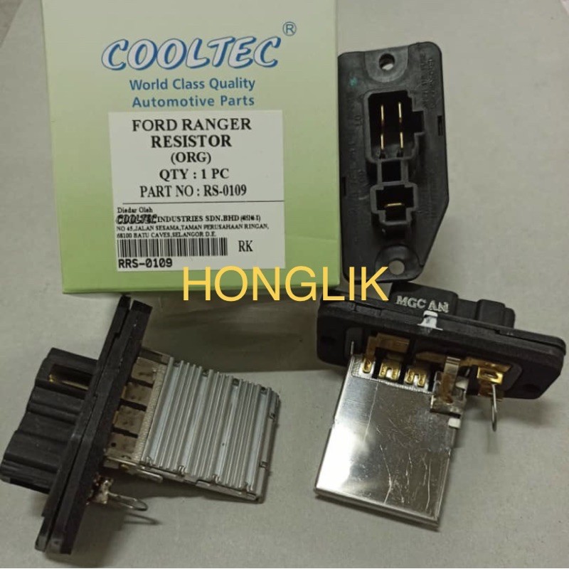 FORD RANGER AIRCOND BLOWER RESISTOR Shopee Malaysia
