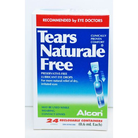 Tears Naturale Free Lubricant Eye Drops 32 x 0.8ml | Shopee Malaysia