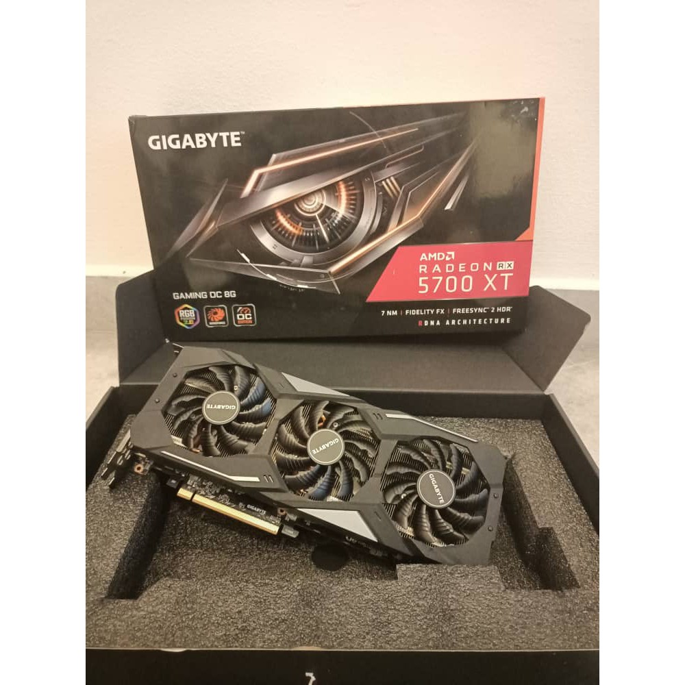 Gigabyte radeon rx 5700 xt 8 gb on sale gaming oc video card