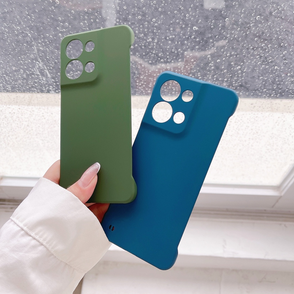 OPPO Reno 8 Reno8 Pro 5G Casing No-frame Hard PC Injection Process Back ...