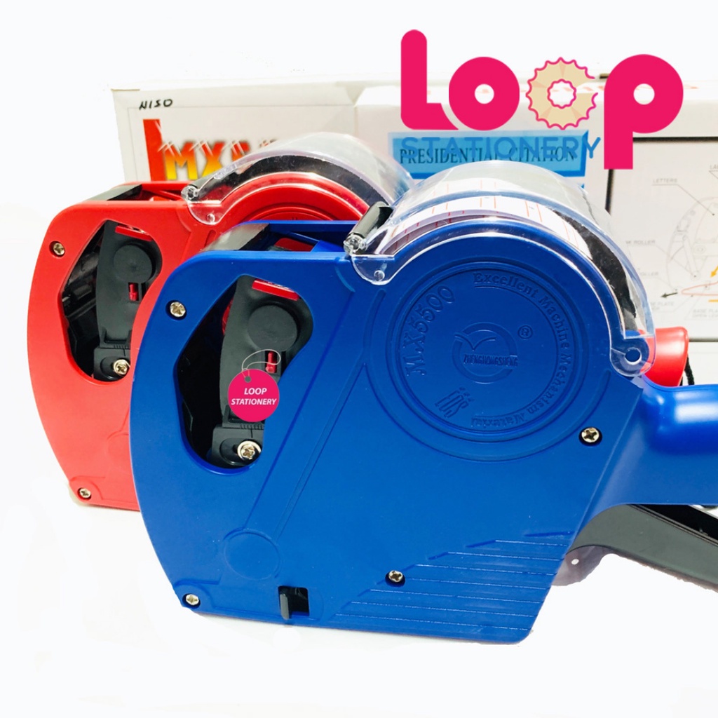 Price Label Machine 8 Digits Price Tag Label MX 5500 | Shopee Malaysia