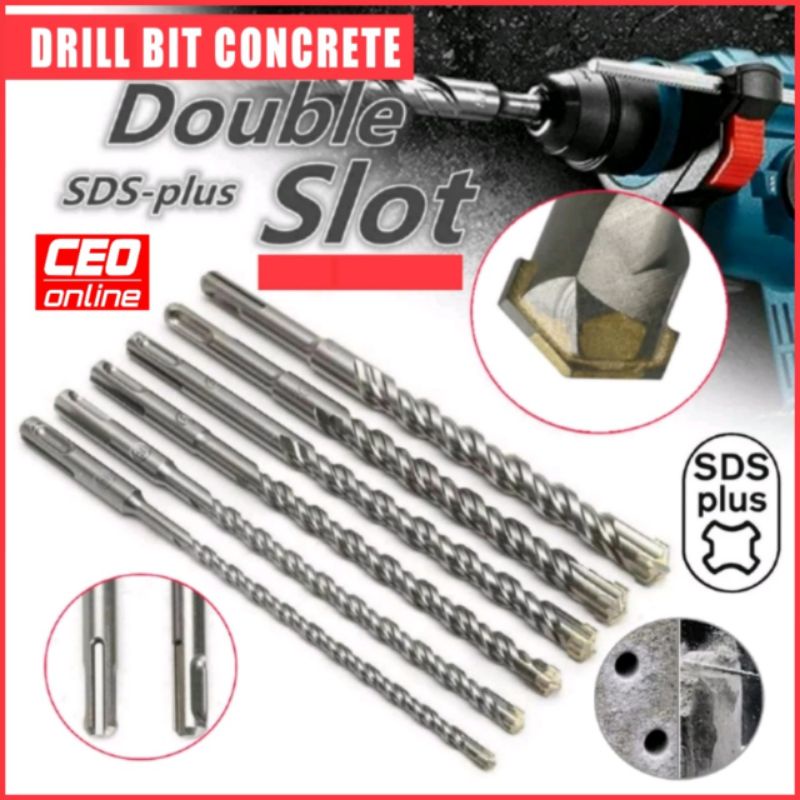 CEO 🇲🇾 SDS Drill Bit SDS Plus Mata Tebuk Geludi Dinding Concrete Rotary ...