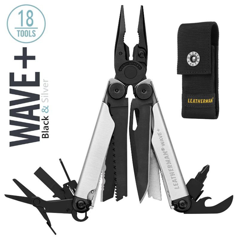 Leatherman Wave Black & Silver multitool, Limited Edition