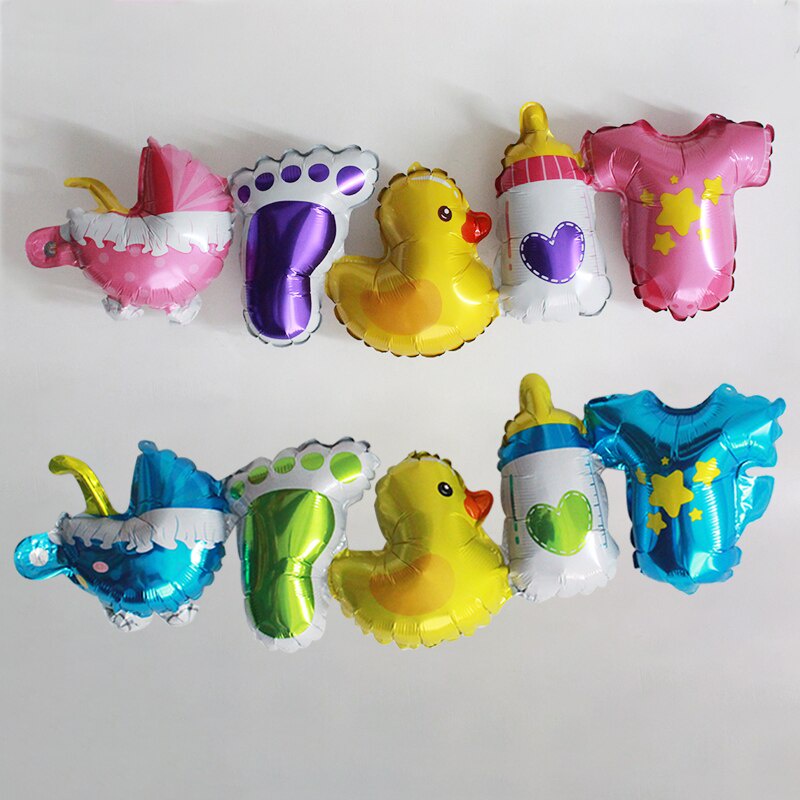 Boy Girl First Birthday Decoration Foil Balloon Baby Shower 1st Years ...
