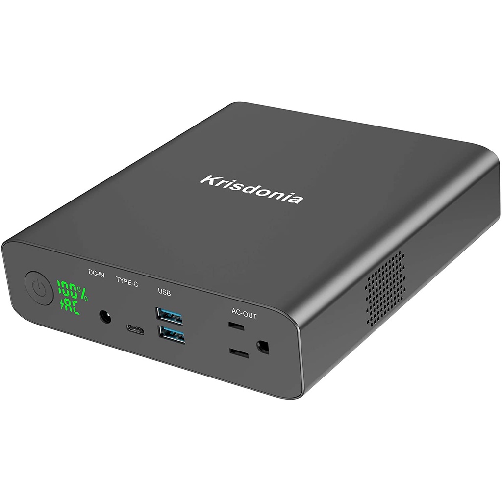 Krisdonia Travel Laptop Power Bank & External Battery Pack NJF3X AC