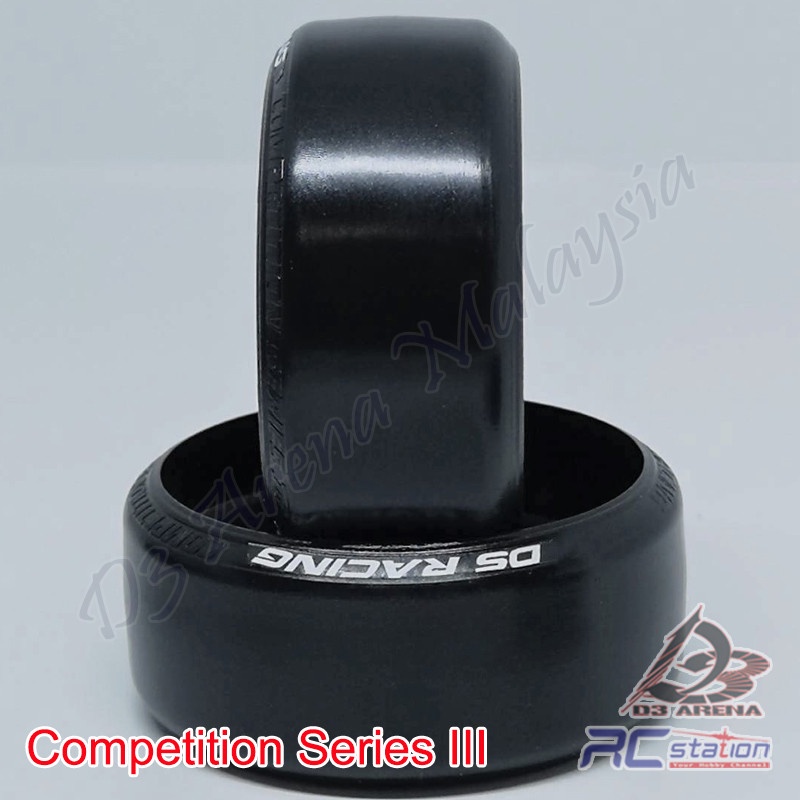 DS Racing Competition Series III 1/10 Drift Tires (4pcs) CS3-LF3, CS3 ...