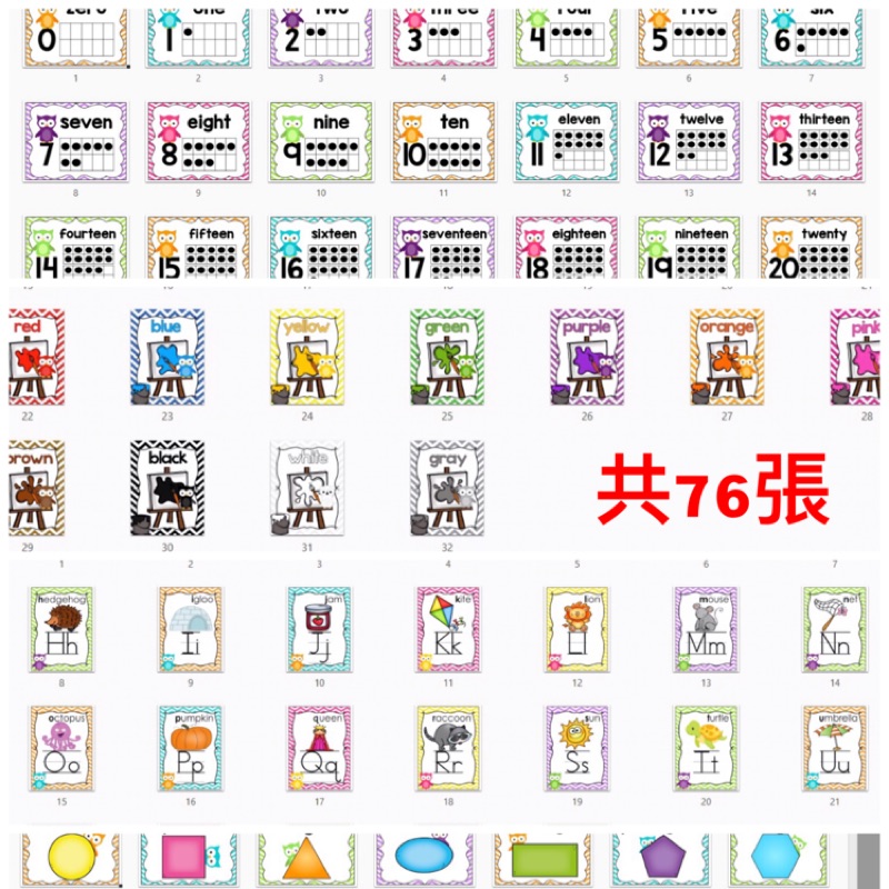 Preschool English Teaching Flash Card | Shopee Malaysia