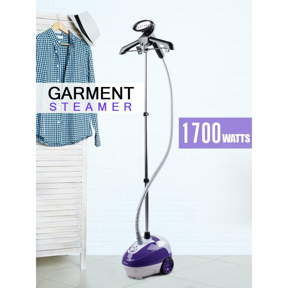 1700w Standing Garment Steamer Clothes Steam Iron Stand Stim Iron Baju Shopee Malaysia