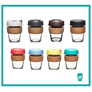 KeepCup Brew Reusable Glass Cup in Black 12oz