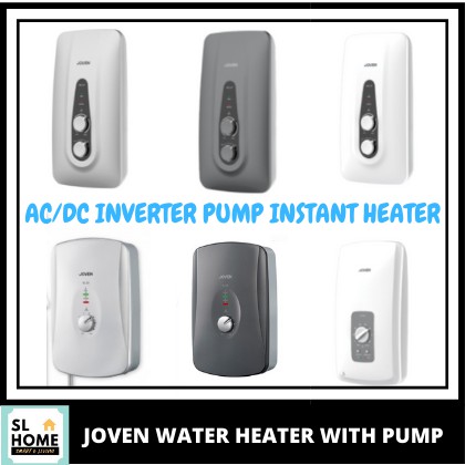 JOVEN WATER HEATER WITH BUILT IN PUMP SC33P SL30iP SB11iP