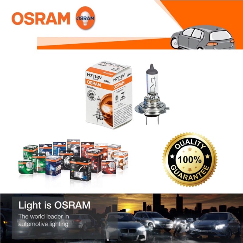 Osram Original Line 12V 55W H7 64210
