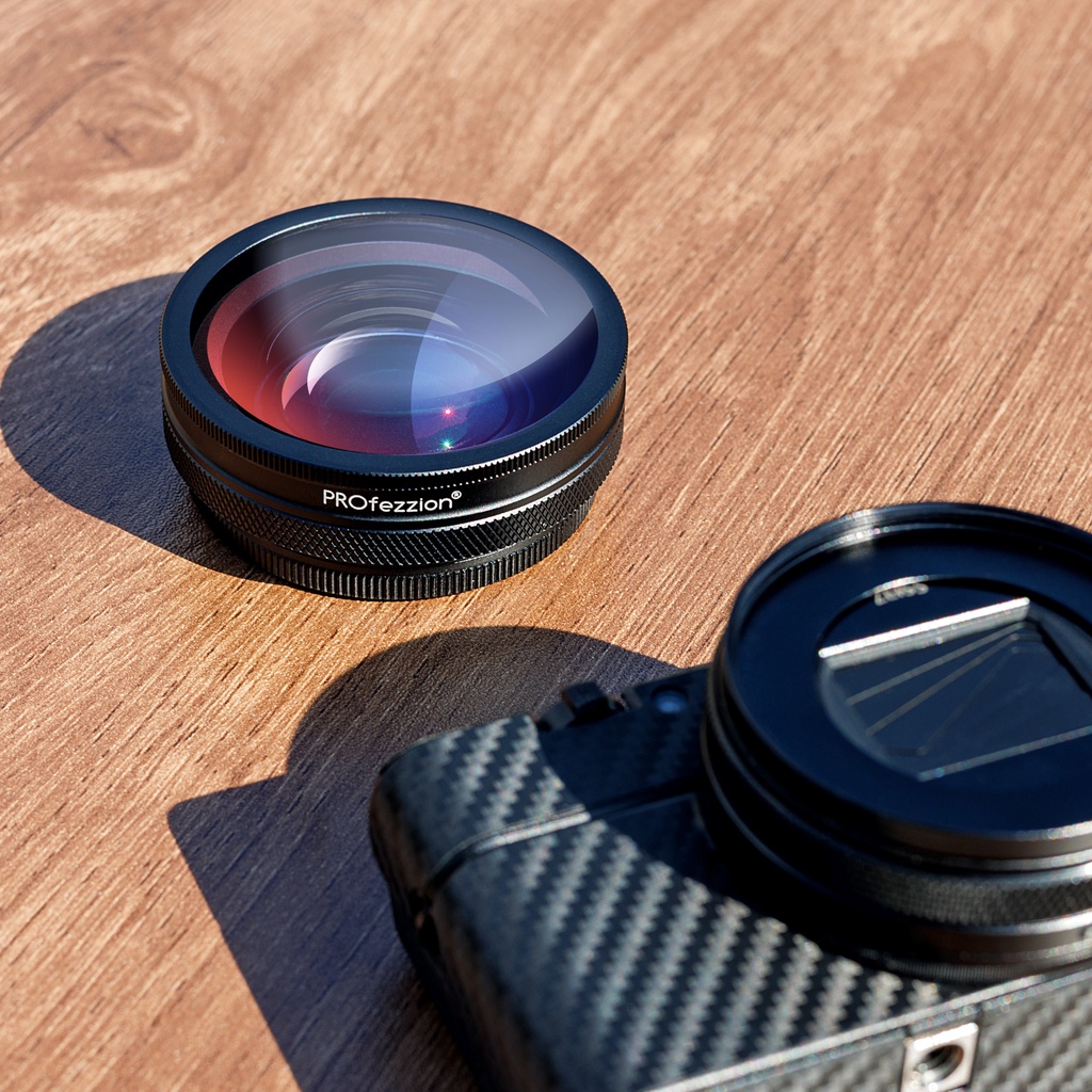 PROfezzion WAL-52X18 Add-on Lens 18mm Wide-angle & 10X Macro Lens 2 in ...
