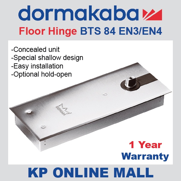 DORMA / DORMAKABA BTS 84 EN3/ EN4 BTS 60 EN3 Floor Spring Floor Hinge ...