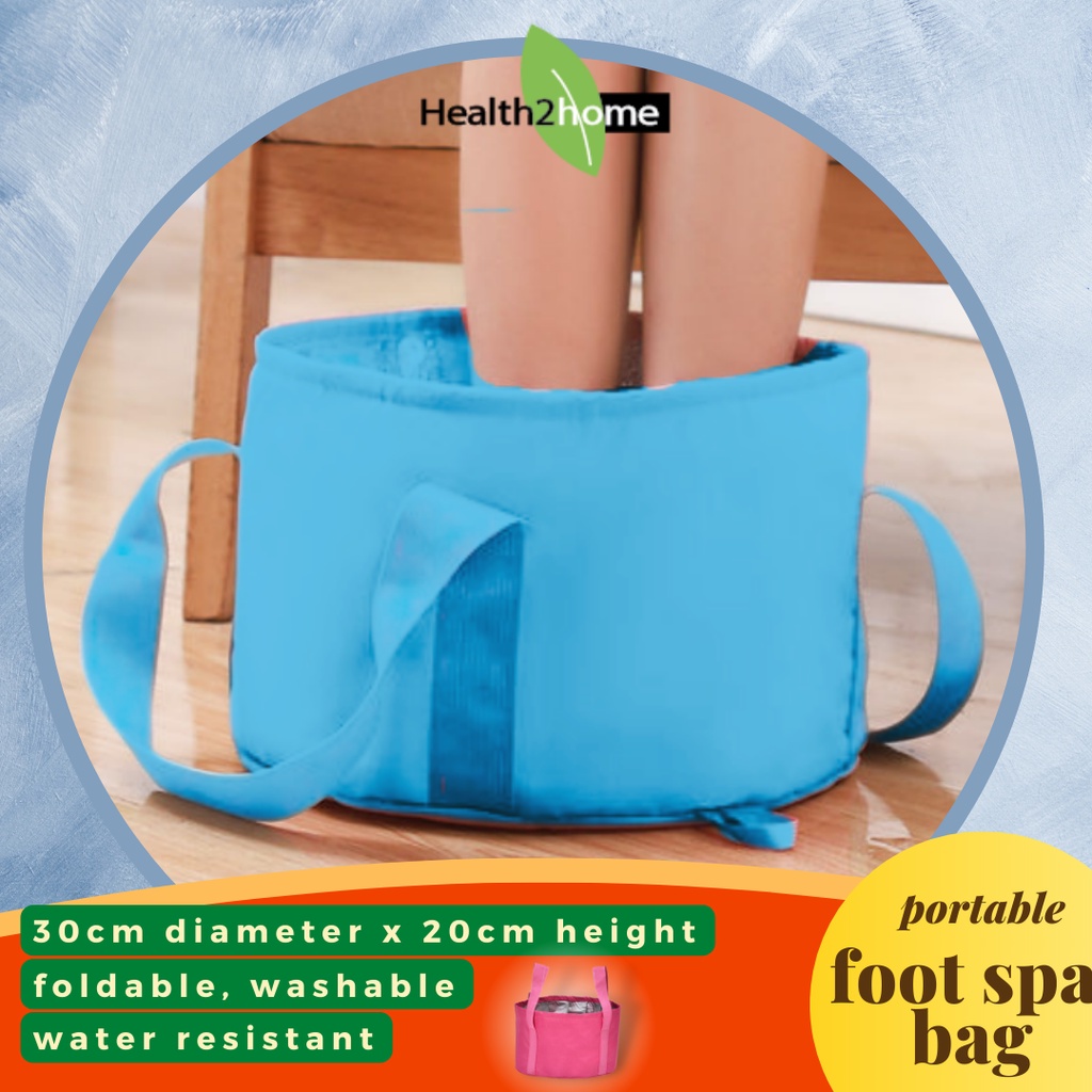 FOLDABLE Foot Spa Soaking Bag for Foot Spa therapy Portable for
