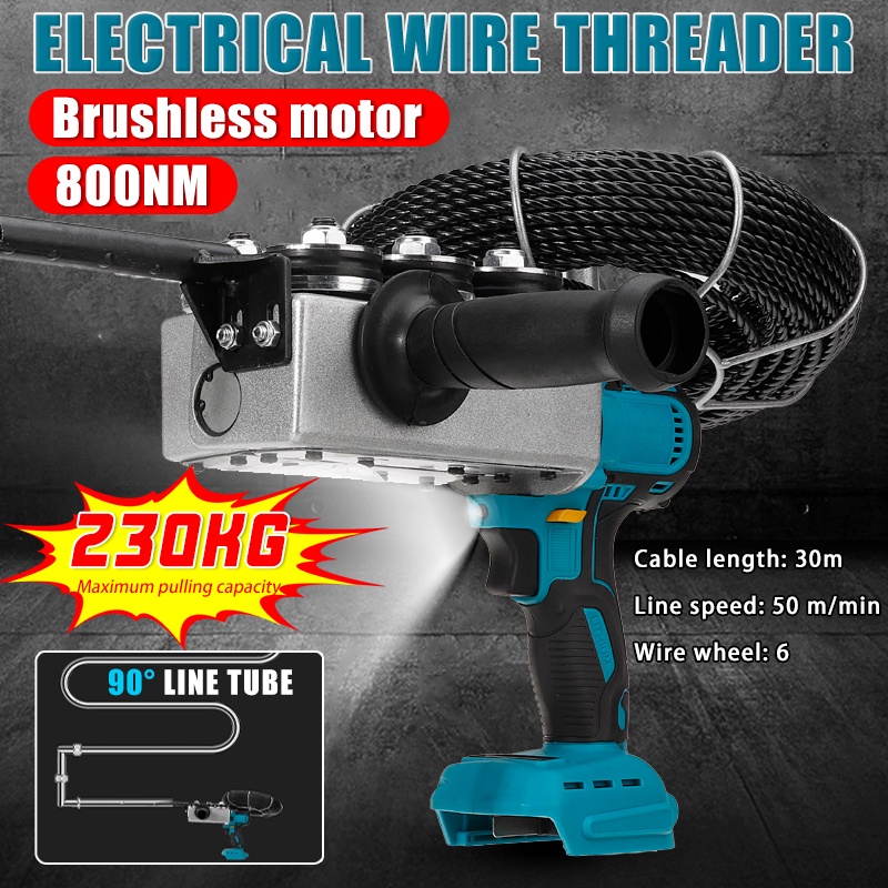 Electric Puller Electrical Wire Threader Stringing Wire Machine Duct ...