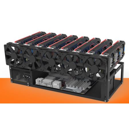 NEW 】Mining Miner Case Casing Frame Rack 6 8 12 GPU ETH 【 MSIA READY ...