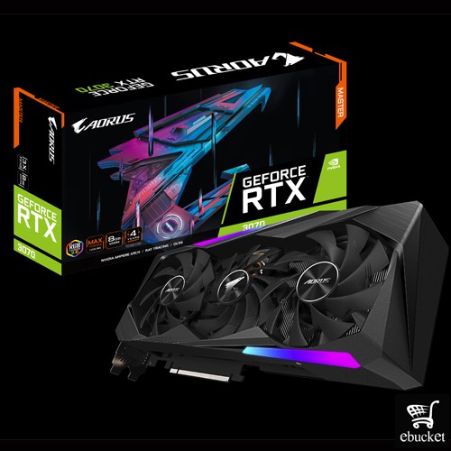 Gigabyte AORUS GeForce RTX 3070 MASTER 8G REV 2.0 ( GV-N3070AORUS