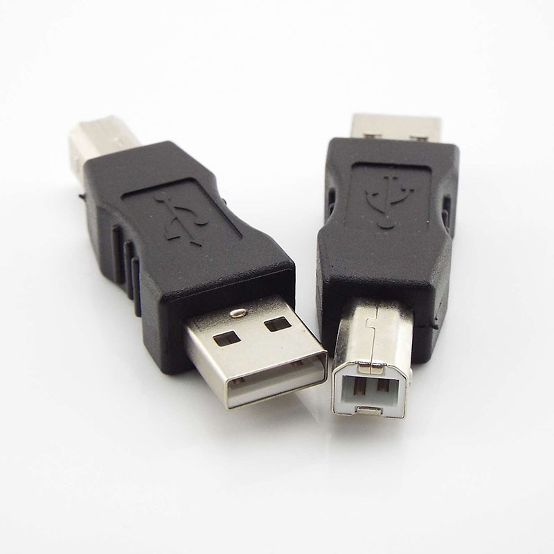 Retail Port Adapter USB 2.0 Type A Female to Type B Male Converter for ...