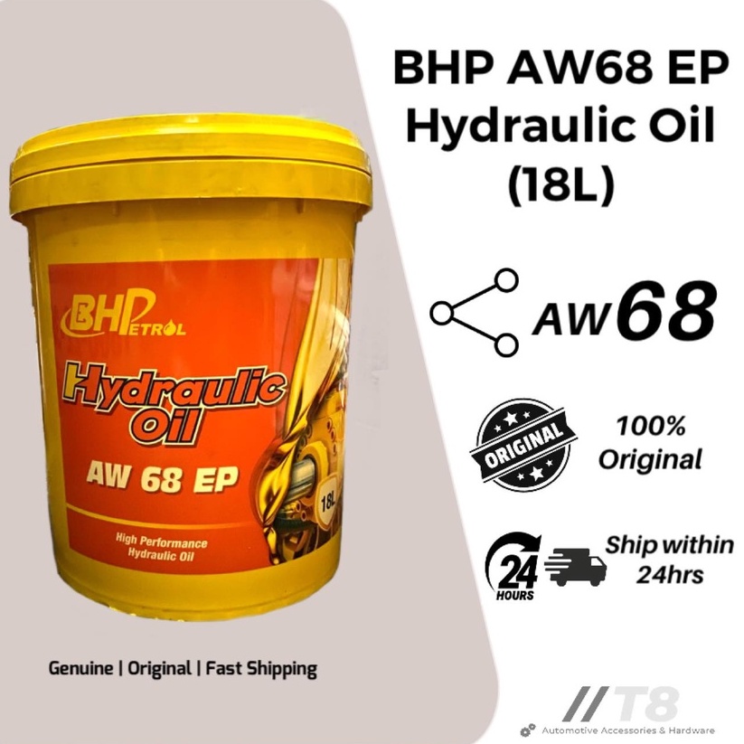 BHP Hydraulic Oil AW 68 EP Minyak Hidraulik AW 68 (18L) Shopee Malaysia