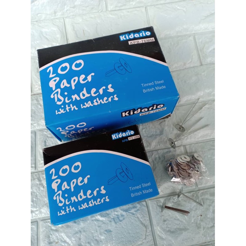 Kidario Paper Binder With Washers 200pcs Shopee Malaysia