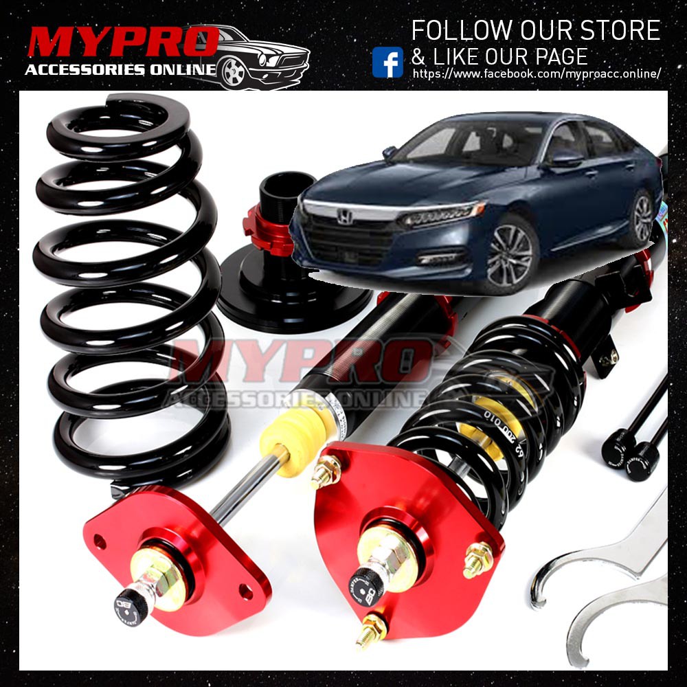 🔥Adjustable🔥 HONDA ACCORD BC Racing V1 Series Hi Lo Soft Hard ...