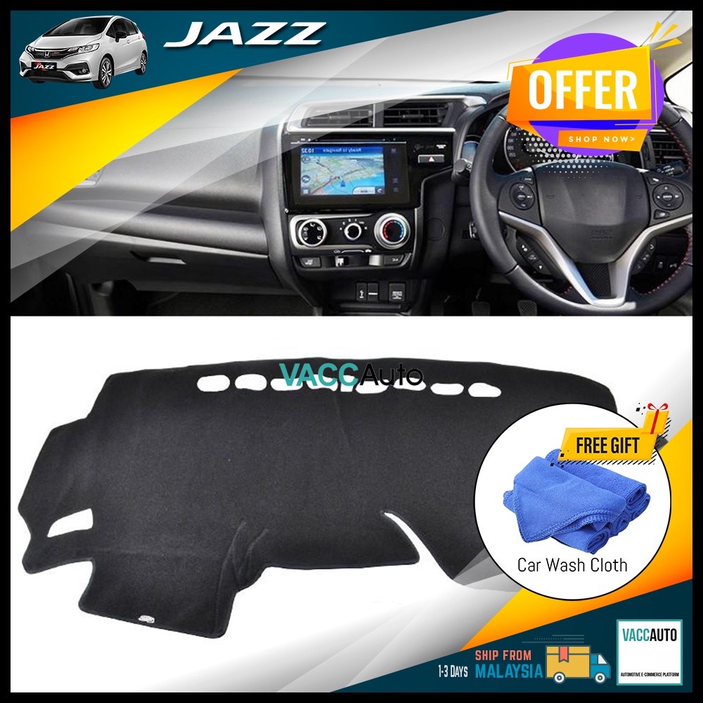 Honda Jazz Fit GK GK5 T5A 3rd Dashboard Carpet Instrument Pad Cover