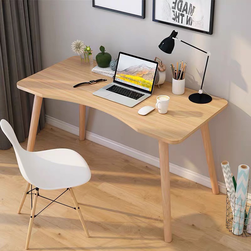 Nordic Solid Wood Writing Table Modern Simple Home Office Desks ...