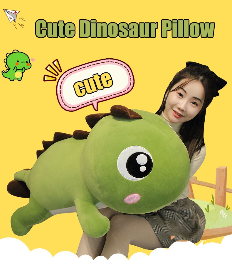 [Almighty]130cm Dinosaur Pillow Plush Toys Doll Doll